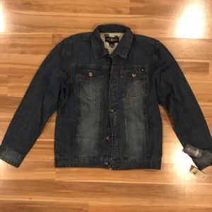 Women’s Lucky denim jacket NWT Large